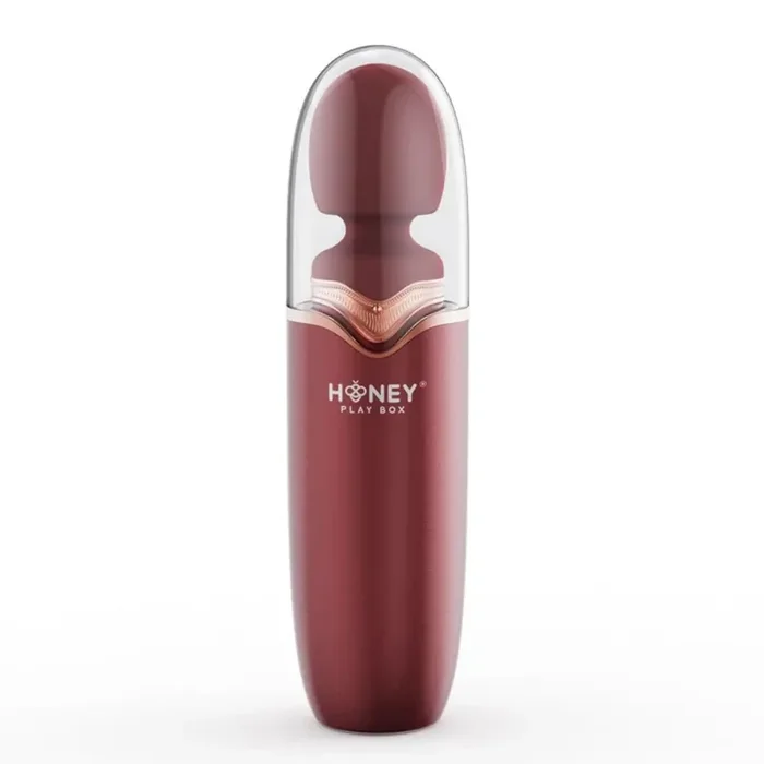 HoneyPlayBox – Stormi Heiz-Wandvibrator – Rot