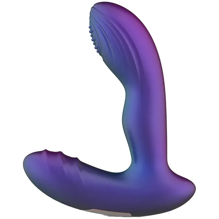Hueman Galaxy Tapping Vibrierender Analplug 15 cm