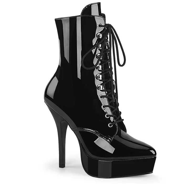 Indulge-1020 (High Heel Größe: 6 – Gr. 36, High Heel Farbe: Schwarz)
