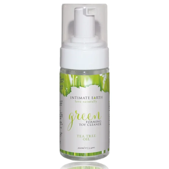 Intimate Earth – Grüner Tee schäumender Spielzeugreiniger – 100 ml