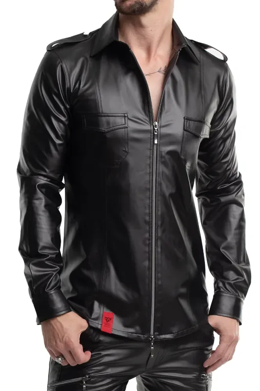 Jacke aus Wetlook Material