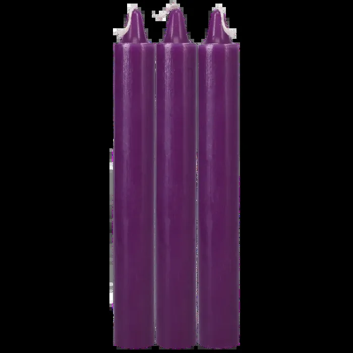 Japanese Drip Candles – Purple