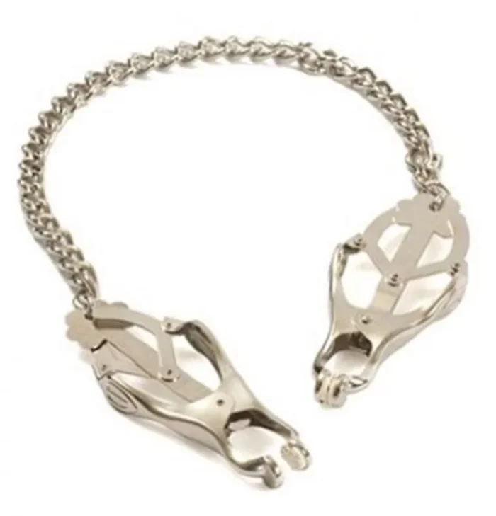 japanische Nippelklemmen an Kette