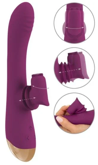 Javida 2 Function Rabbit-Vibrator (22,3 cm, Ø max. 3,7 cm)