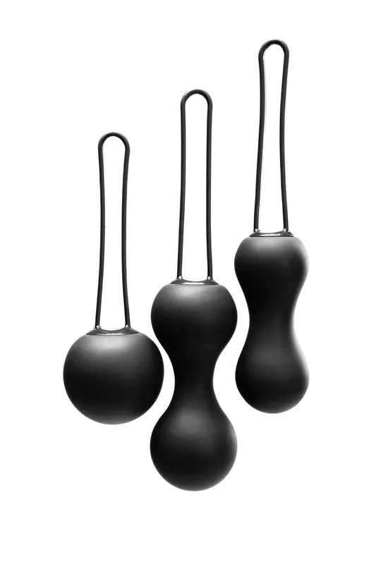 Je Joue – Ami Vaginalkugeln mit Gewichten – Schwarz