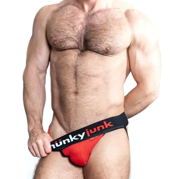 Jockstrap Oxjok Hunker – Rot