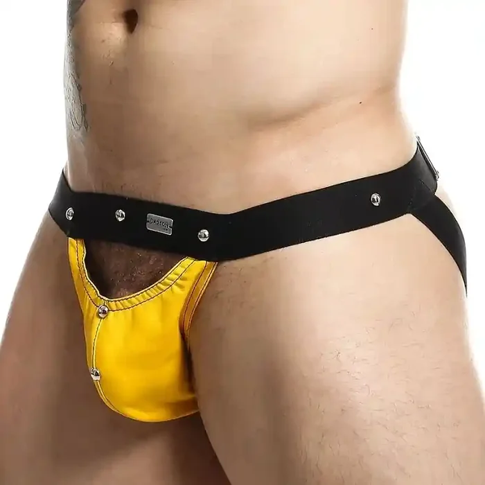 Jockstrap Peekaboo Dngeon Gelb