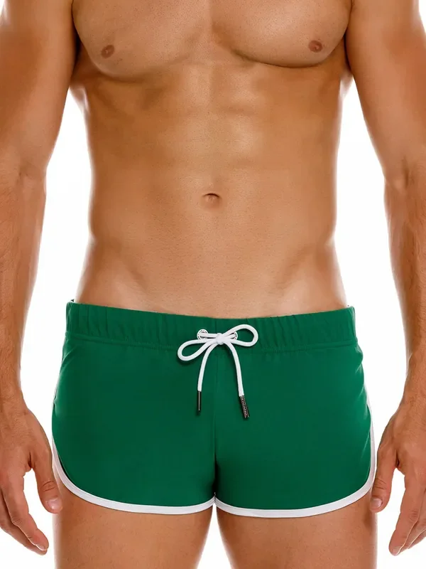 JOR Retro Bade-Minishorts, grün