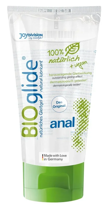 Joydivision Bio Glide Anal Gleitgel auf Wasserbasis 80 ml