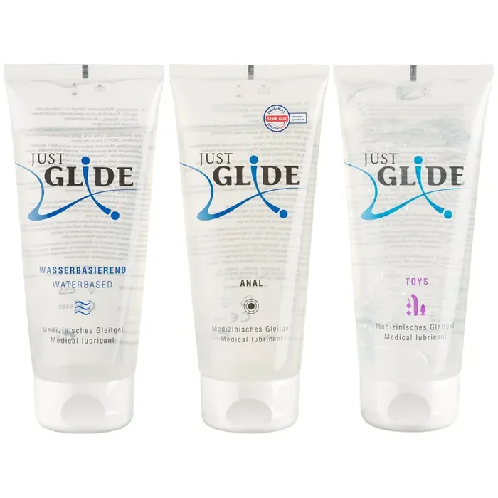 Just Glide Gleitgel-Set 3 x 200 ml
