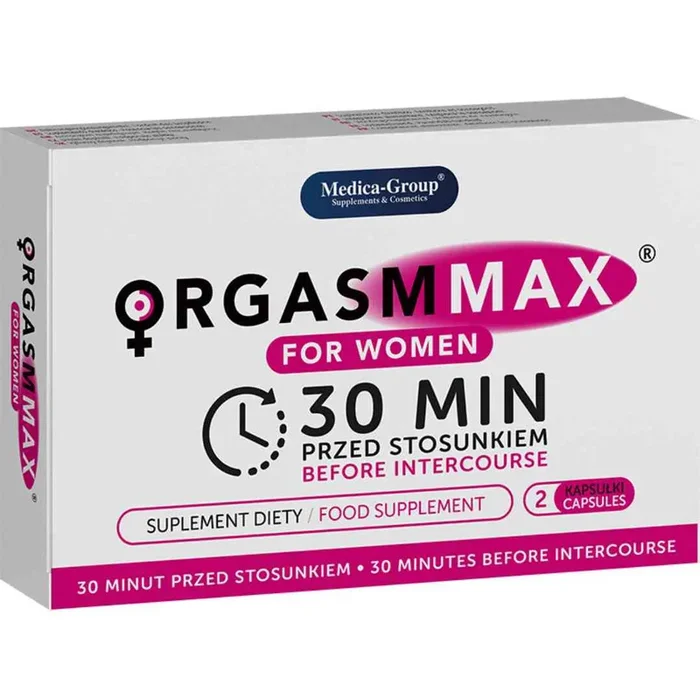 Kapseln „OrgasmMax“ für Frauen