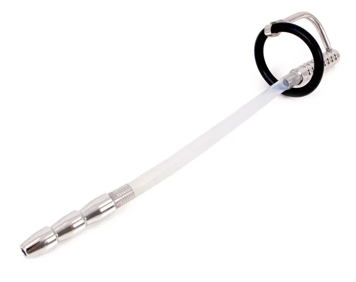 Katheter gerippt durchbohrt Urethra Stab 21cm – Durchmesser 9mm
