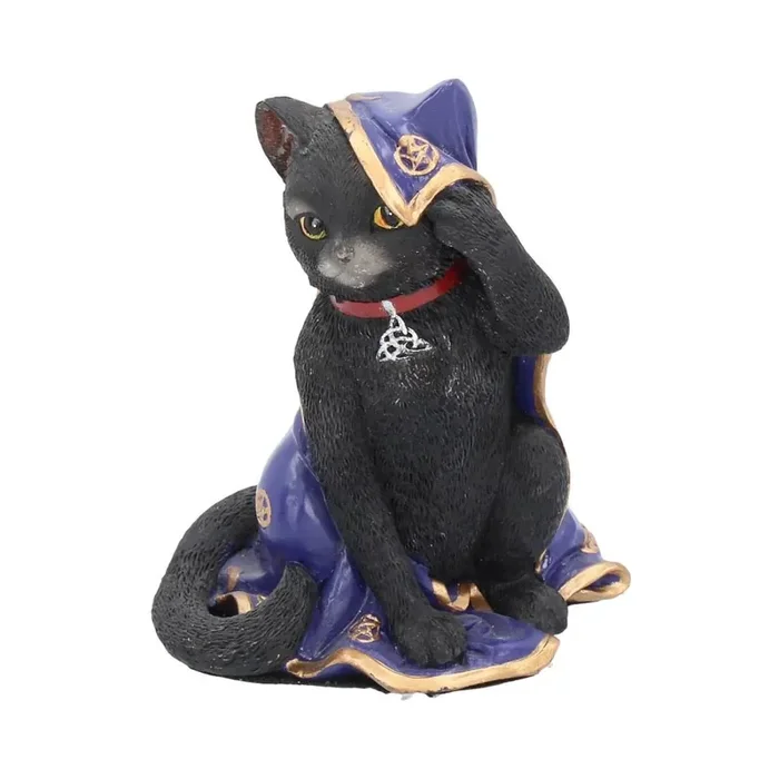 Katze Jinx mit Altartuch