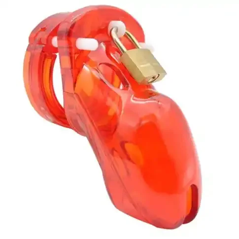 Keuschheitsgürtel locky 8 x 3.3 cm Rot