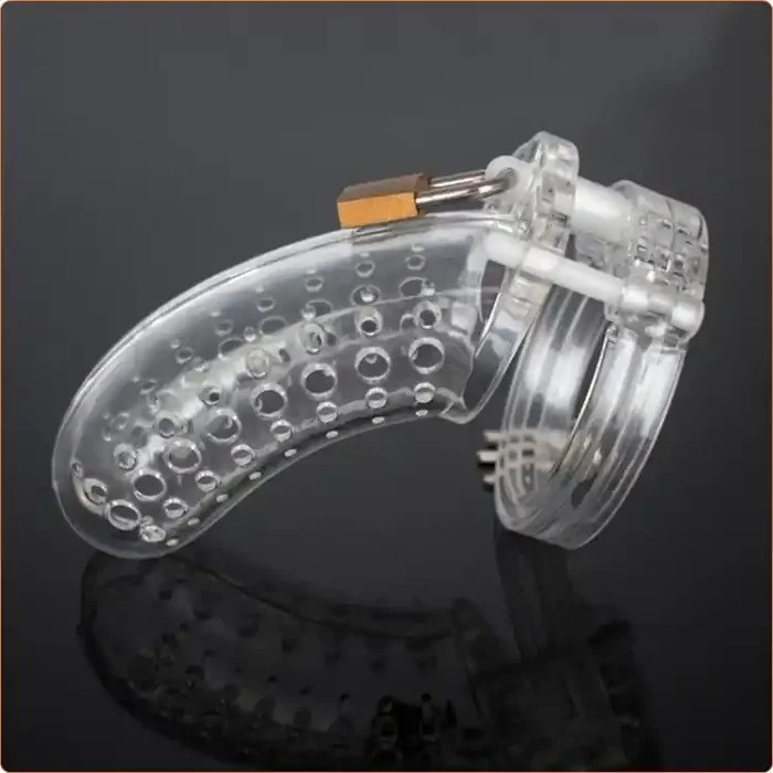 Keuschheitskäfig Perforiert 9,5 x 3,5 cm Transparent
