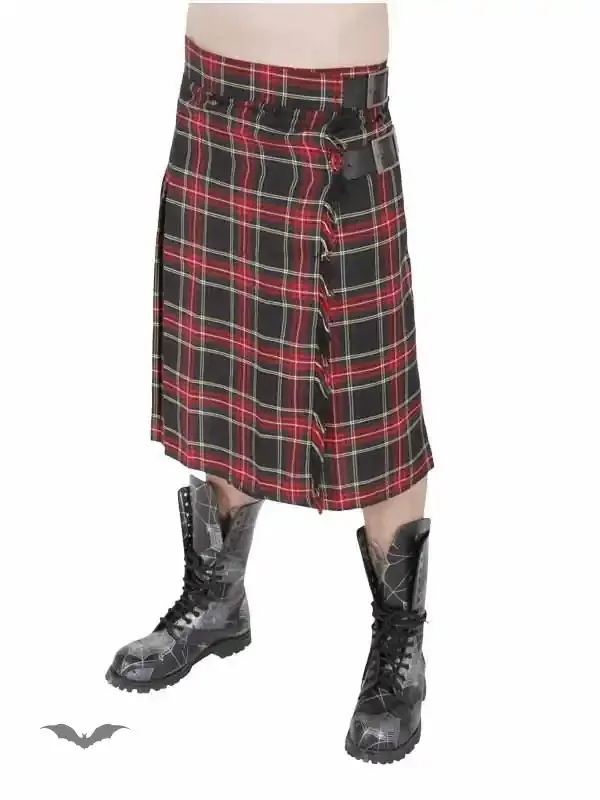 Kilt blau/rot/grün kariert (Inchgröße 30)
