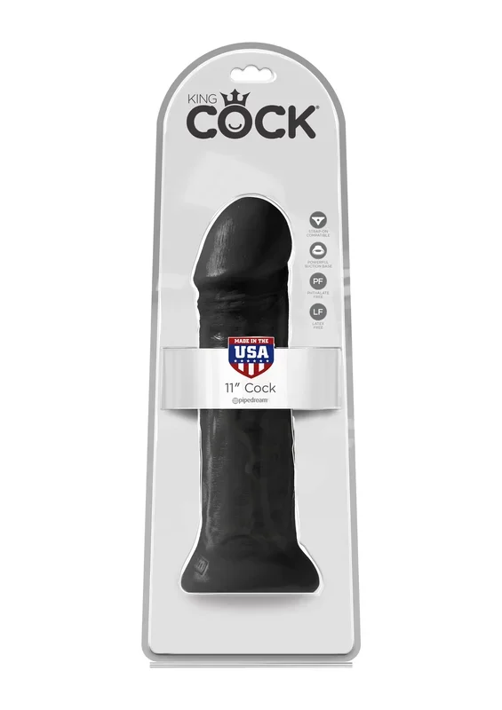 King Cock 11″ Cock schwarz