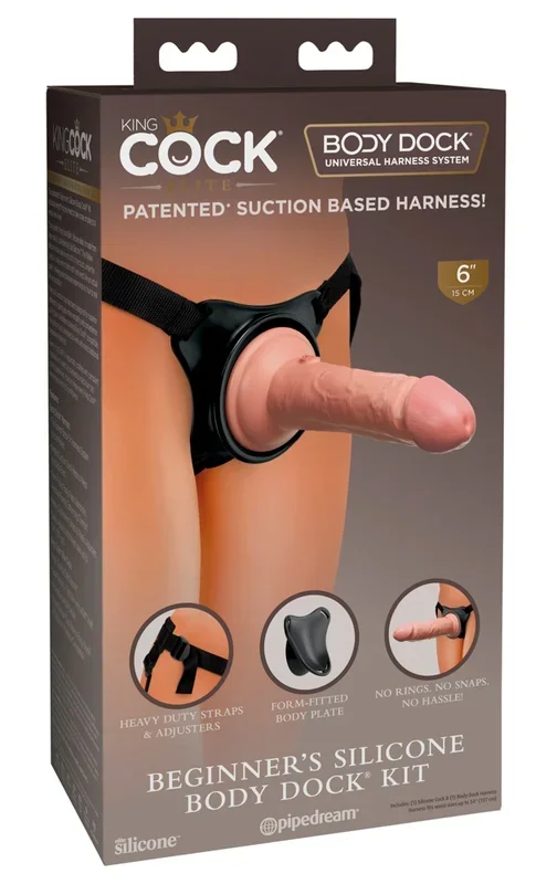 King Cock Beginner’s Silicone Body Dock Kit