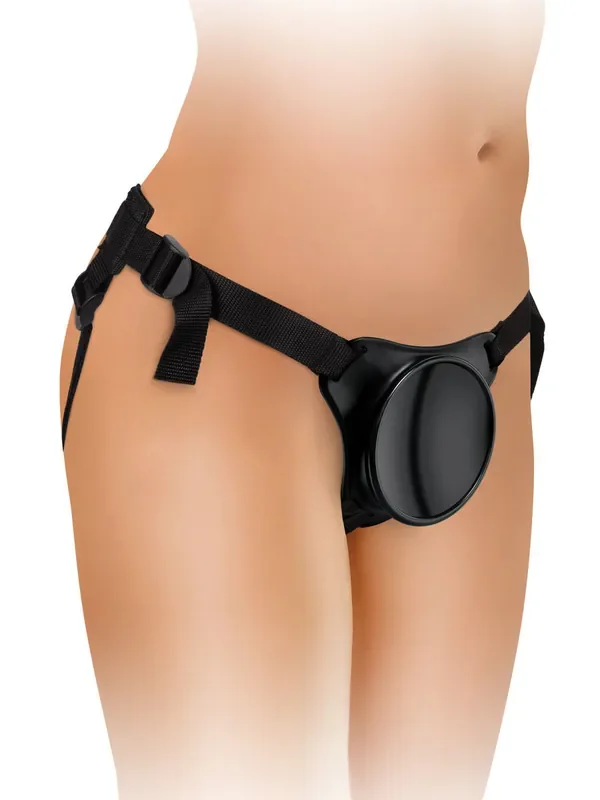 King Cock Beginners Body Dock Strap-On Harness, schwarz