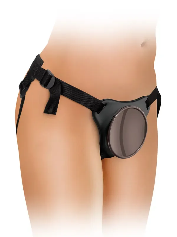 King Cock Comfy Body Dock Strap-On Harness, schwarz