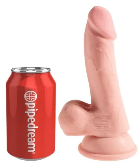 King Cock Plus 6,5″ Triple Density Cock with Balls (20,3 cm, Ø 3,9 cm)