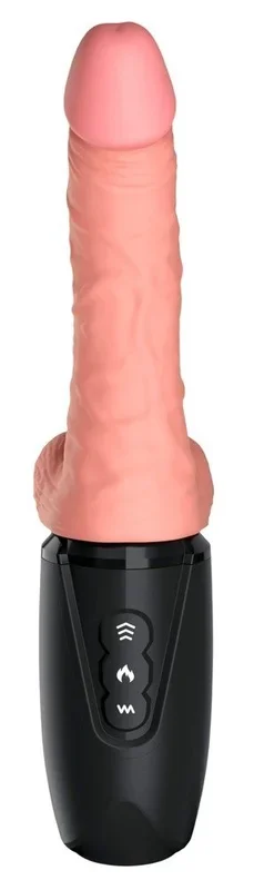 King Cock Plus – 6,5“ Thrusting Cock with Balls