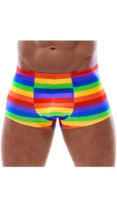 Kinky-Pants in Regenbogenfarben