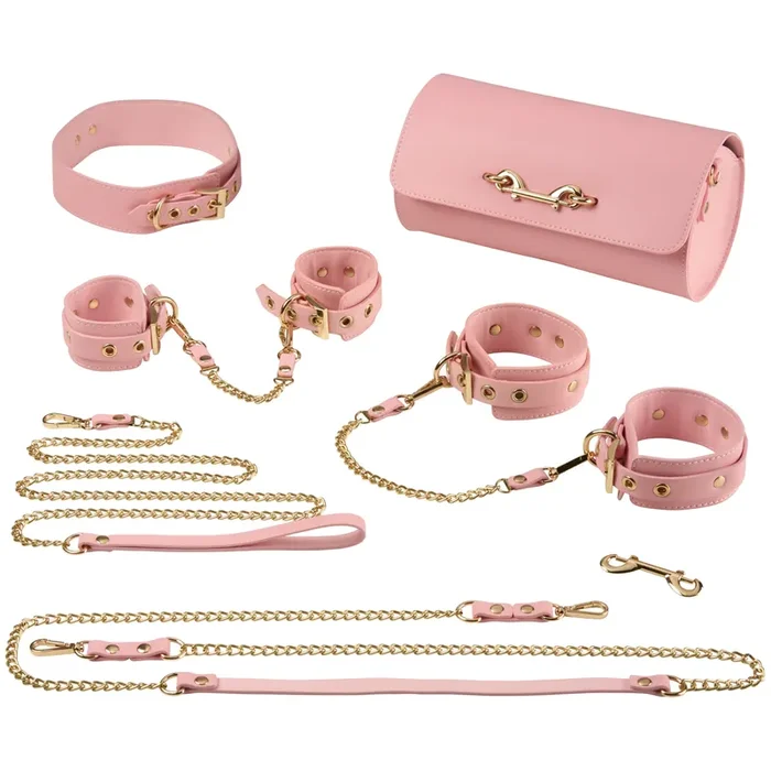 Kiotos Leather BDSM Deluxe 5 Item Bondage-Kit