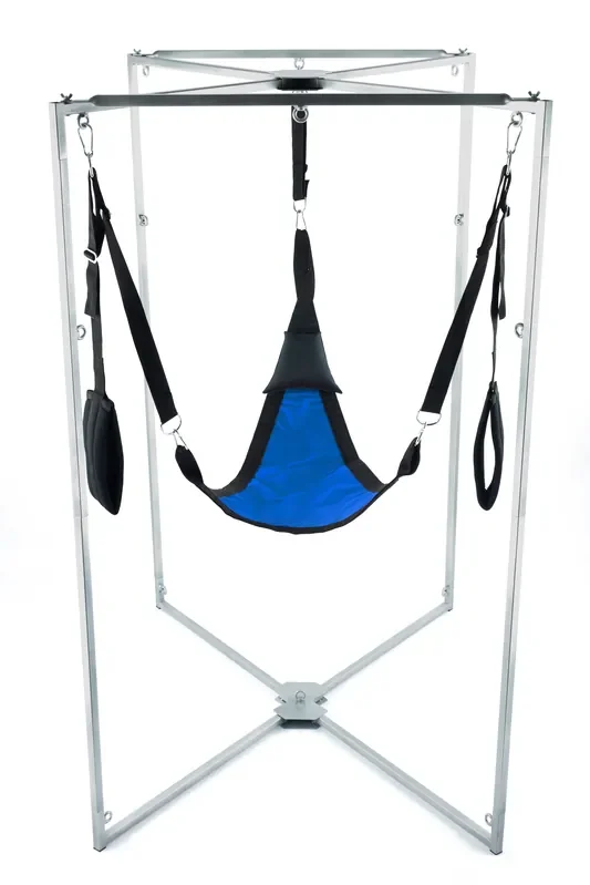 Kit Sling Stoff Dreieck Blau-Schwarz Armatur Grau