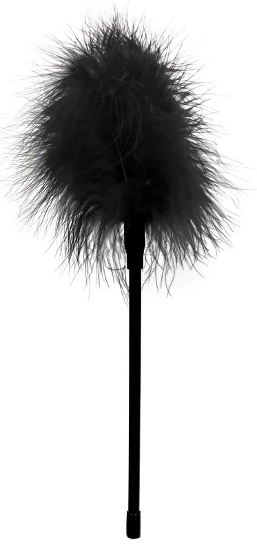 Kitzelwedel Schwarz 27cm