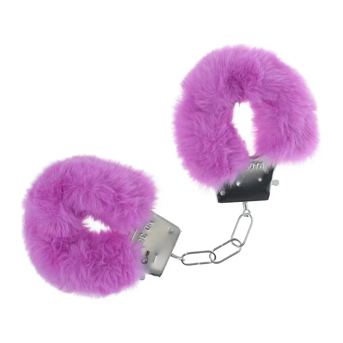 Klassische Fluffige Handfesseln – Lila