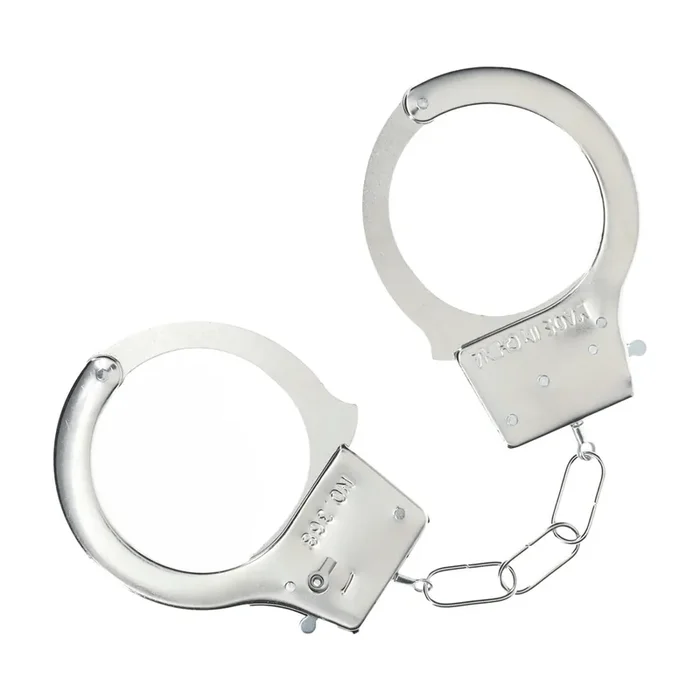 Klassische Metal-Handschellen – Silber