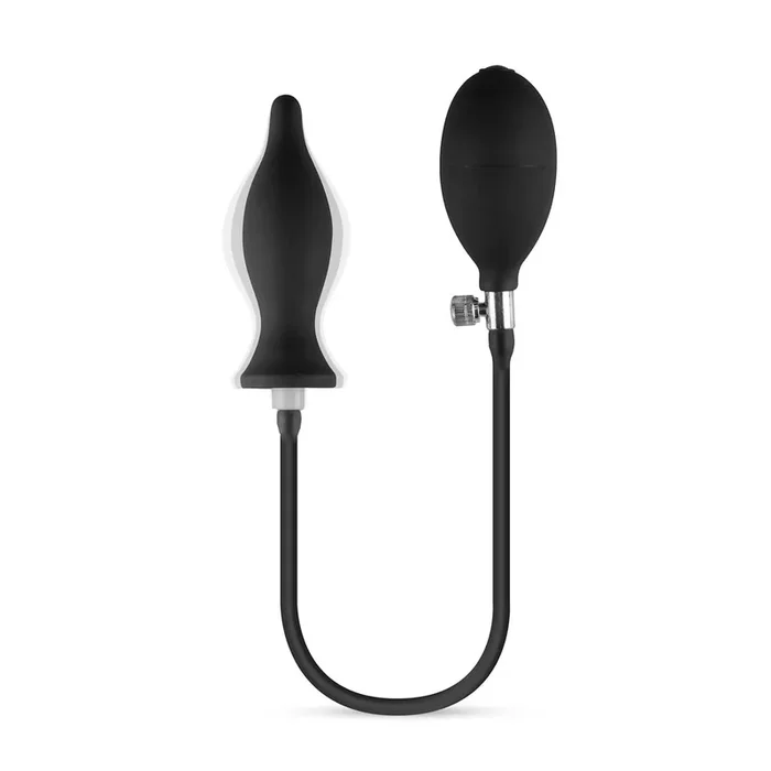 Klassischer aufblasbarer Analplug – schwarz