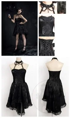 Kleid ‚Black Nymph‘