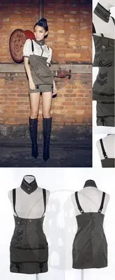 Kleid ‘Military‘ (Grösse M)