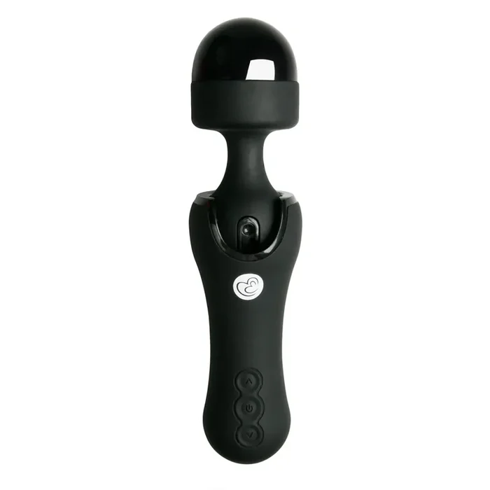 Kleiner, seitlich neigbarer Stabvibrator – Schwarz