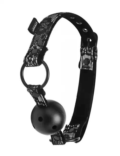 Knebelball „Gag“ mit Atmungslöchern