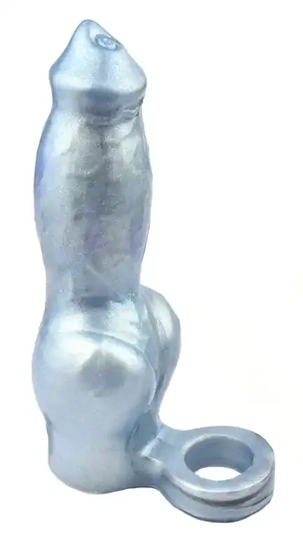 Knot Penismanschette 18 x 6.5 cm Blau
