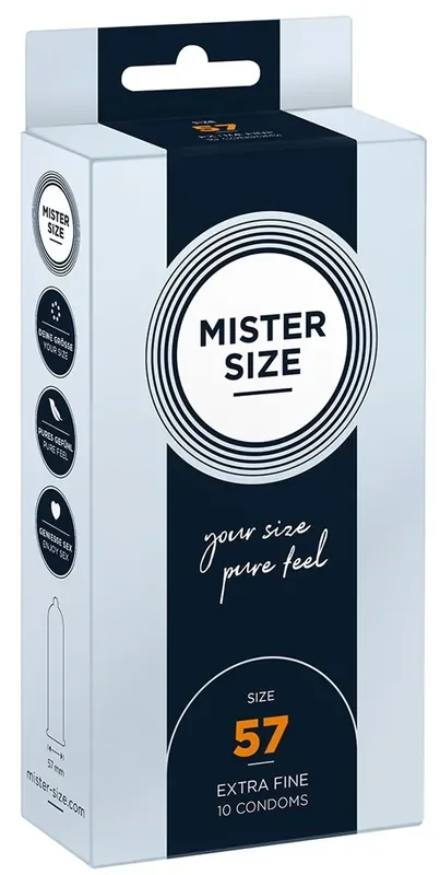 Kondome MISTER SIZE 57mm x10