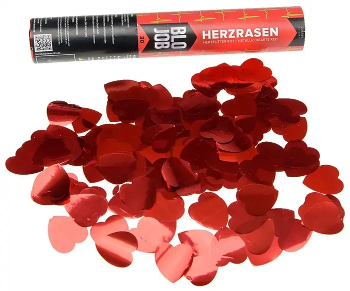 Konfetti-Shooter „Herzrasen“