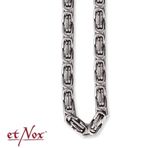 Königskette Edelstahl silber