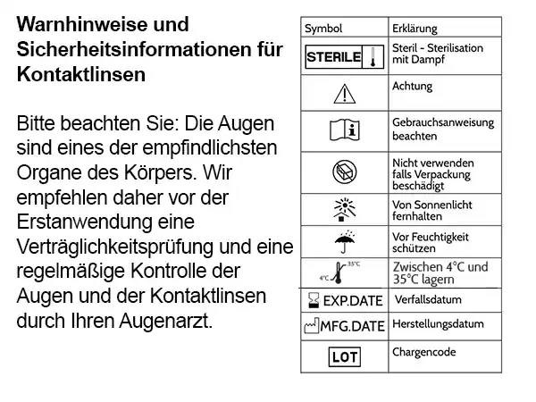 Kontaktlinsen – Höllenfeuer