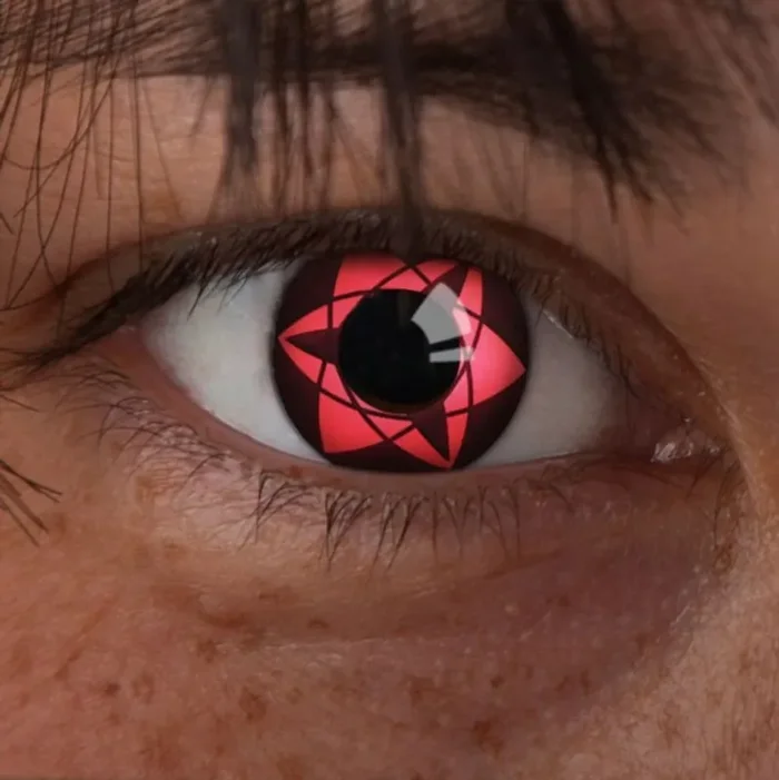 Kontaktlinsen – Mangekyou Sharingan