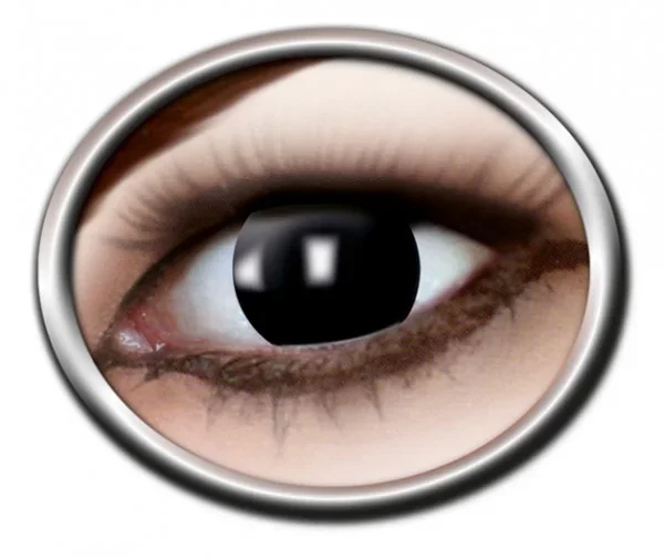 Kontaktlinsen ‚Blind Black‘