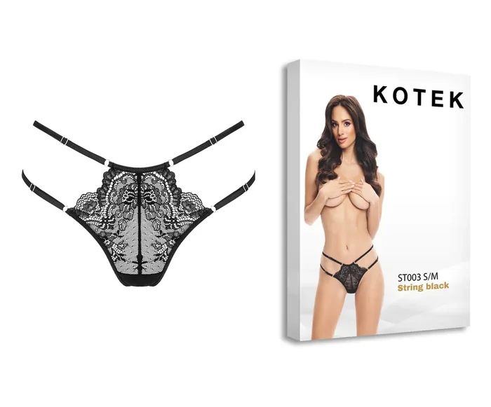 KOTEK String ST003 schwarz