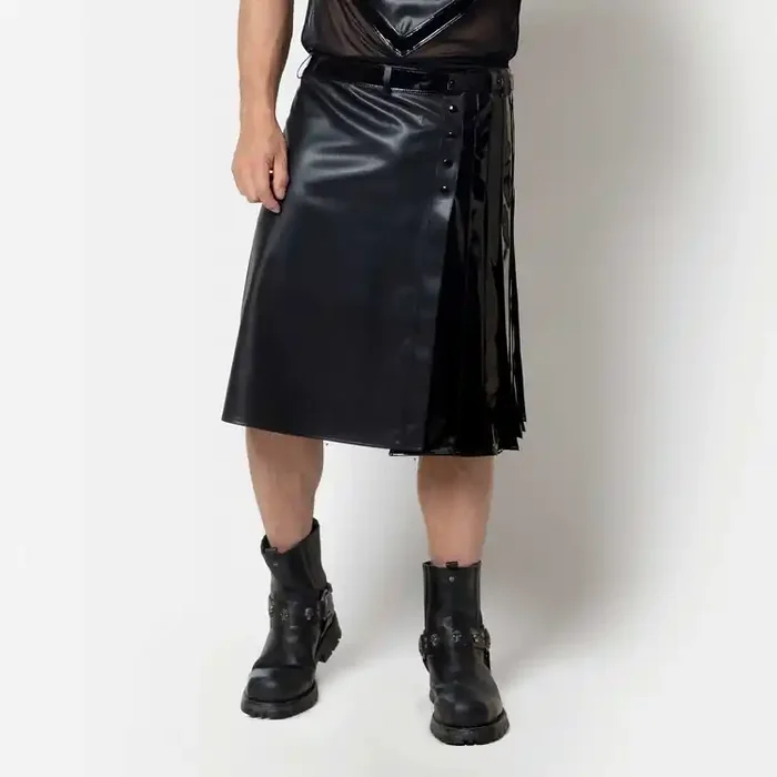 Kunstleder Kilt