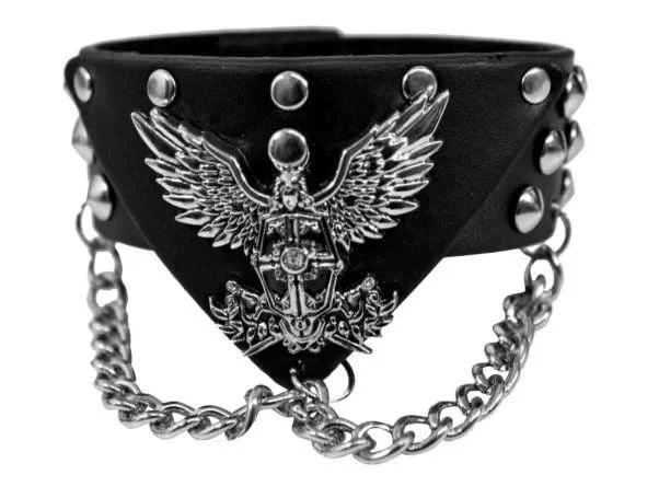 Kunstlederarmband mit Adler