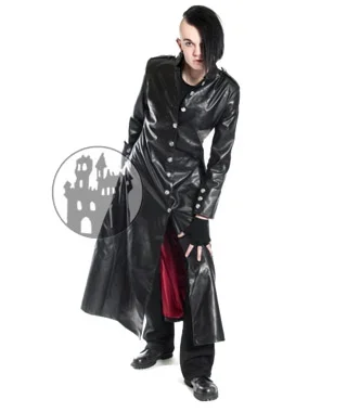 Kunstledermantel ‚Steampunk‘