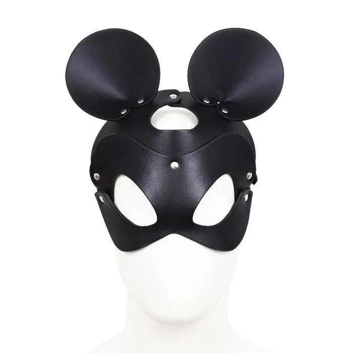 Kunstledermaske ‚Maus‘