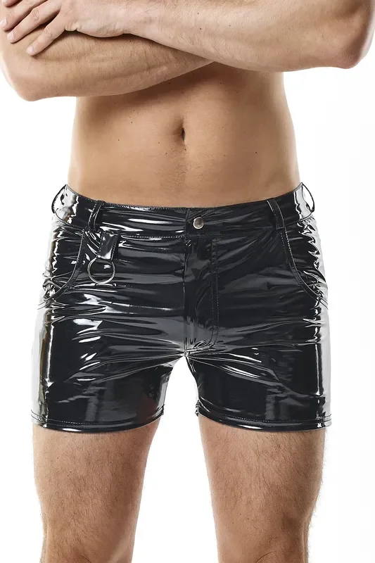 Kurze PVC Shorts